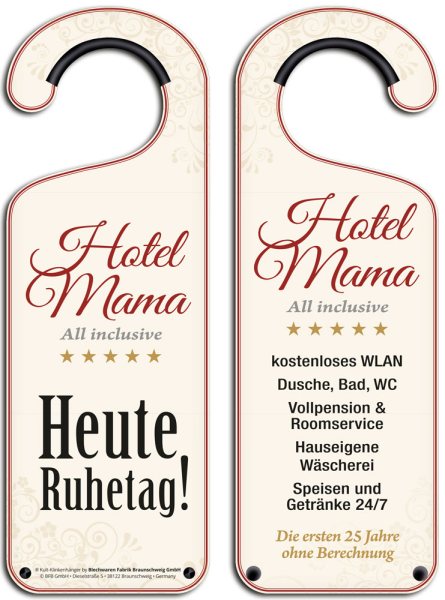 Kult-Klinkenhänger Hotel Mama - KL17