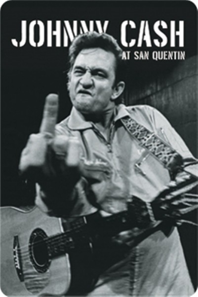 Johnny Cash Mittelfinger