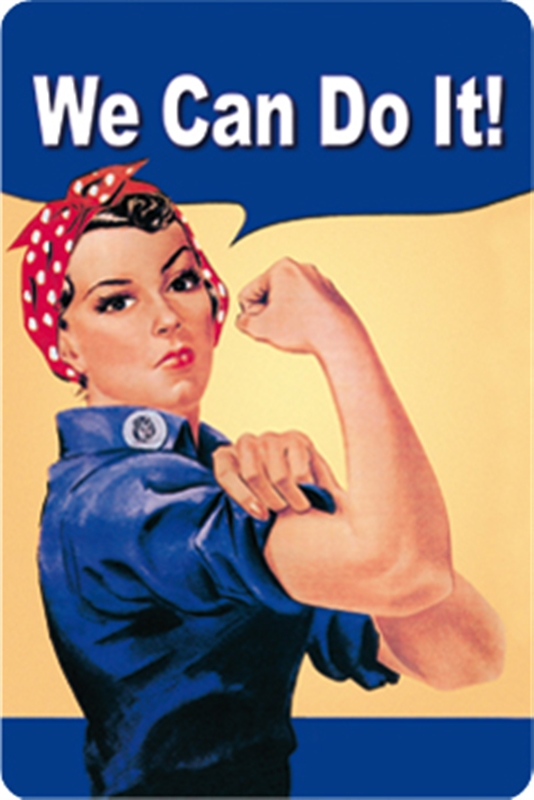 Blechschild We can do it! Sprüche Lustiges Sonstiges