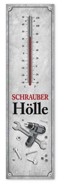 Kult-Thermometer - Schrauber Hölle - T007