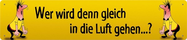 HB-Männchen Wer wird denn gleich in die Luft gehen...?