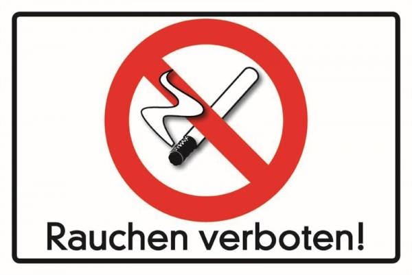 Rauchen verboten!