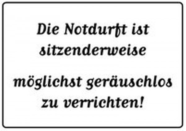 Notdurft