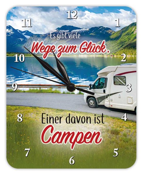 Kult-Uhr - Wege zum Glück - Campen - KU31