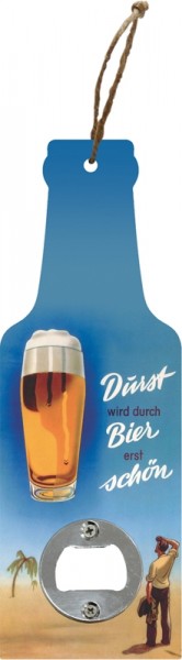 Durst wird durch Bier erst schön