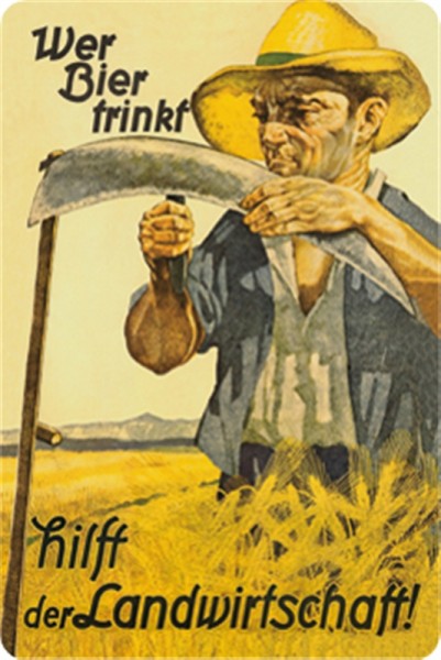 Wer Bier trinkt hilft der Landwirtschaft