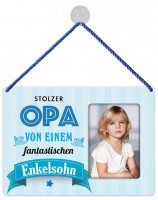 Vorschau: Kult-Rahmen Blechschild Opa Enkel KR028 Vorschau: Kult-Rahmen Blechschild Opa Enkel KR028