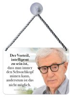 Kult-Hänger Blechschild - Vorteil, intelligent zu sein KH218 Kult-Hänger Blechschild - Vorteil, intelligent zu sein KH218