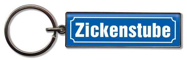 Schlüsselanhänger Zickenstube